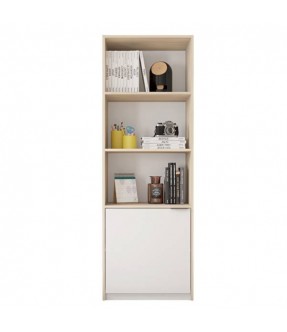 BOOKCASE RECTA (2 PCS) 1 SHELF + 1 PT LAMINATED M